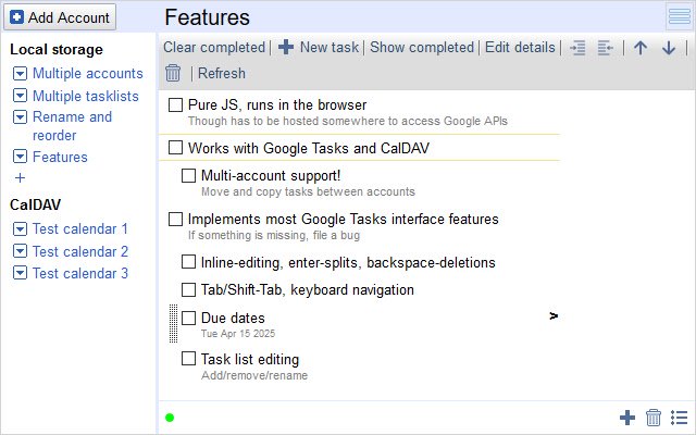 Tasks IG  from Chrome web store to be run with OffiDocs Chromium online