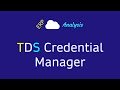 TDS Credential Manager  from Chrome web store to be run with OffiDocs Chromium online