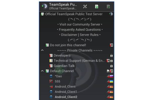 Chrome ウェブストアからの TeamSpeak 3 APK を OffiDocs Chromium オンラインで実行する