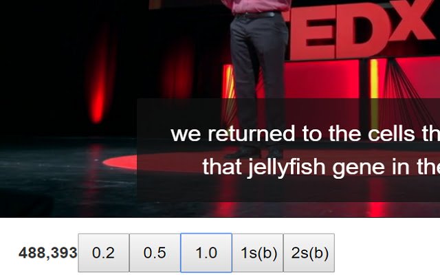 Ted.com_add_slow_button  from Chrome web store to be run with OffiDocs Chromium online