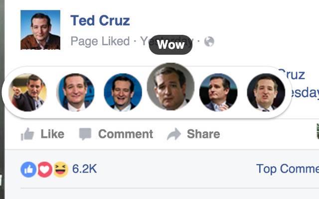 Ted Cruz Reactions de Chrome web store se ejecutará con OffiDocs Chromium en línea