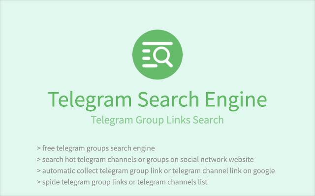 Пошукова система Telegram TG Group Link Search із веб-магазину Chrome, яка запускатиметься за допомогою OffiDocs Chromium онлайн