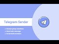 يتم إرسال الرسائل المجمعة Telegram Sender Telegram من متجر Chrome الإلكتروني ليتم تشغيلها باستخدام OffiDocs Chromium عبر الإنترنت