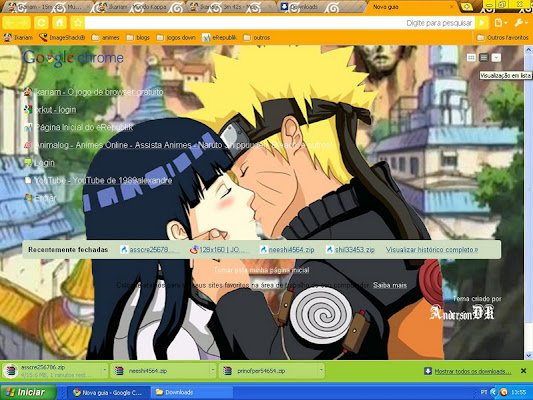 tema naruto e hinata  from Chrome web store to be run with OffiDocs Chromium online