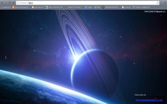 TEMA SPAZIO  from Chrome web store to be run with OffiDocs Chromium online