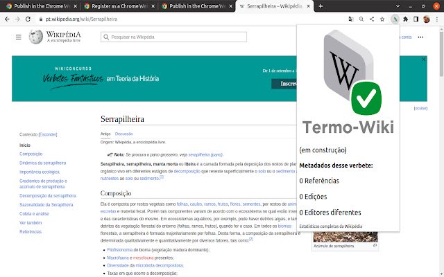 TermoWiki ຈາກ Chrome web store ທີ່ຈະດໍາເນີນການກັບ OffiDocs Chromium ອອນໄລນ໌