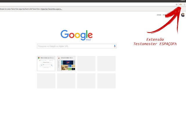 Testomaster EspaçoFH  from Chrome web store to be run with OffiDocs Chromium online