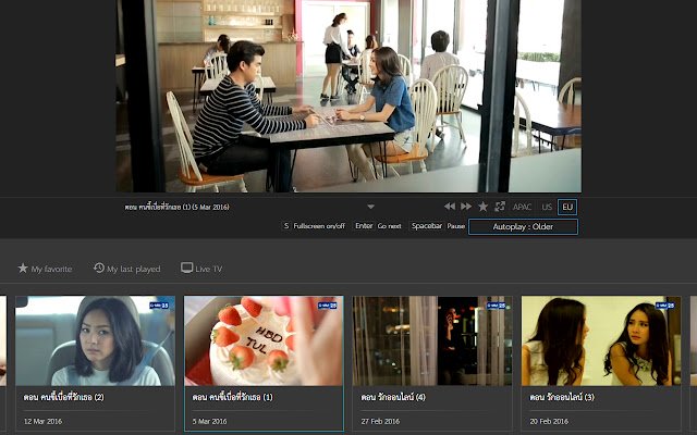 Thaiflix Autoplay  from Chrome web store to be run with OffiDocs Chromium online