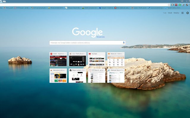 Thassos sea and stones view Greece  from Chrome web store to be run with OffiDocs Chromium online