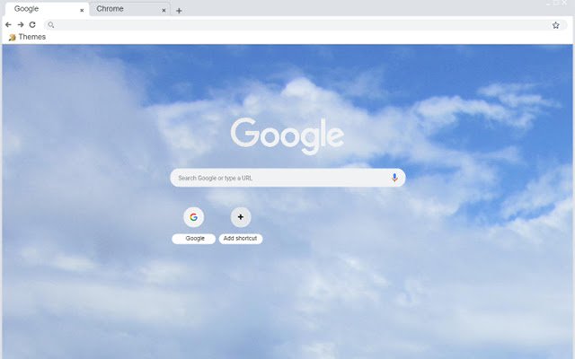 That blue sky  from Chrome web store to be run with OffiDocs Chromium online