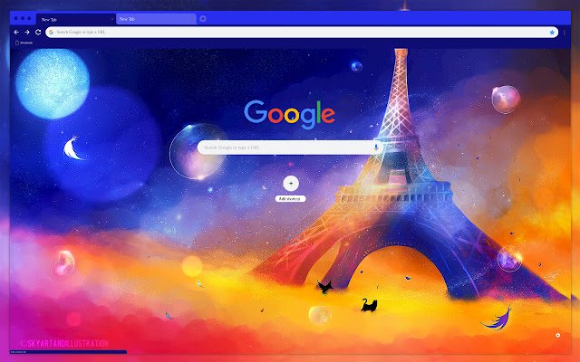 The Eiffel Tower  from Chrome web store to be run with OffiDocs Chromium online