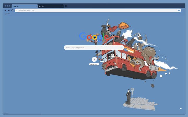 The flying bus  from Chrome web store to be run with OffiDocs Chromium online