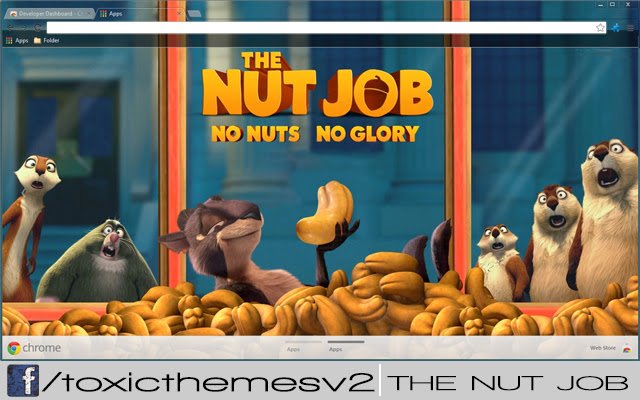 The Nut Job de Chrome web store se ejecutará con OffiDocs Chromium en línea