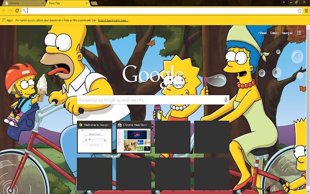 The Simpsons Theme  from Chrome web store to be run with OffiDocs Chromium online