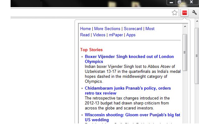 The Times Of India  from Chrome web store to be run with OffiDocs Chromium online