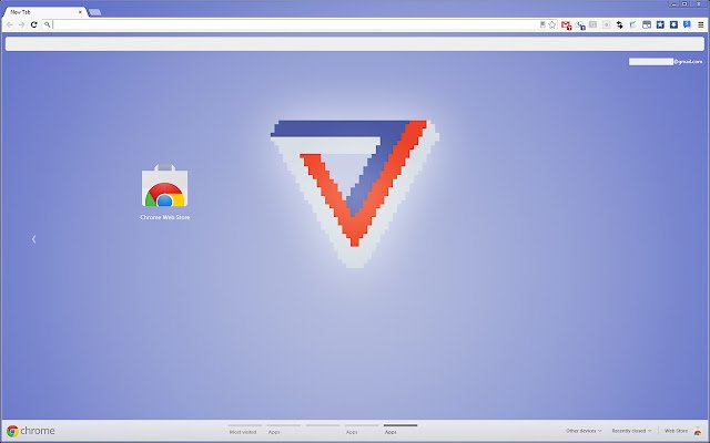 The Verge 8bit de la boutique en ligne Chrome à exécuter avec OffiDocs Chromium en ligne