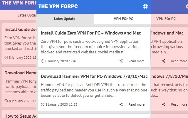 Les dernières nouvelles de mise à jour VPNForPC de la boutique en ligne Chrome seront exécutées avec OffiDocs Chromium en ligne