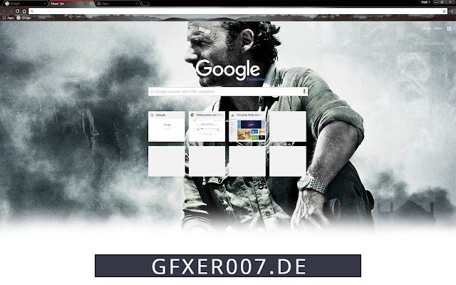 The Walking Dead (non officiel) de la boutique en ligne Chrome doit être exécuté avec OffiDocs Chromium en ligne