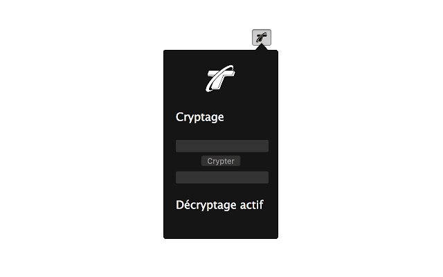 ThiWeb Crypt/Decrypt  from Chrome web store to be run with OffiDocs Chromium online