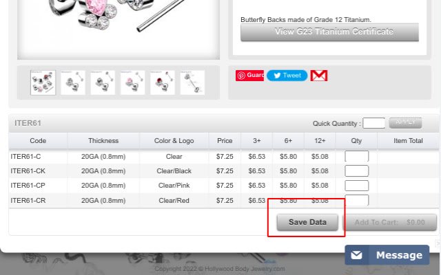 Threadless Jewelry Import  from Chrome web store to be run with OffiDocs Chromium online