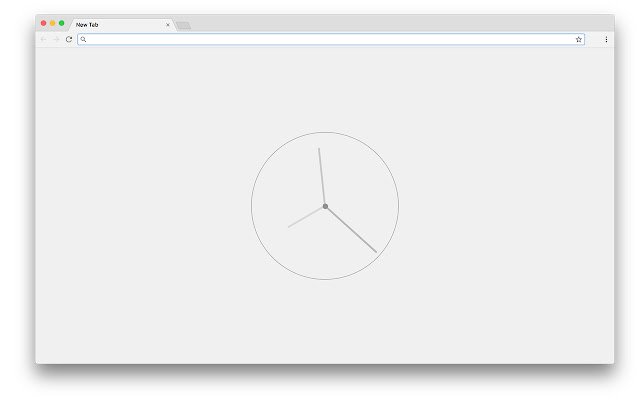 Ticker: A Minimal Clock for Your New Tab Page  from Chrome web store to be run with OffiDocs Chromium online