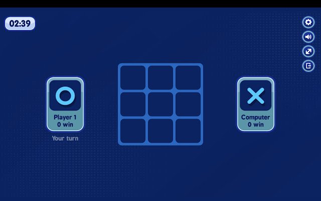 Tic Tac Toe Game Arcade game  from Chrome web store to be run with OffiDocs Chromium online