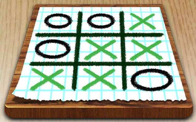 Tic Tac Toe Paper Note  from Chrome web store to be run with OffiDocs Chromium online