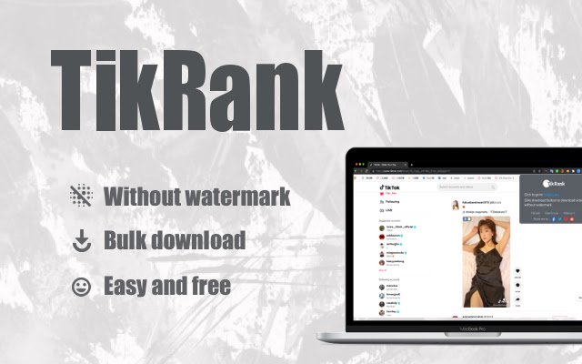 Tikrank Video Downloader ໂດຍບໍ່ມີການ watermark ຈາກຮ້ານເວັບ Chrome ທີ່ຈະດໍາເນີນການກັບ OffiDocs Chromium ອອນໄລນ໌