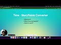 Time StoryPoint Convertor  from Chrome web store to be run with OffiDocs Chromium online