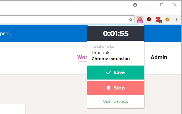 Timetrakt untuk Chrome dari toko web Chrome untuk dijalankan dengan OffiDocs Chromium online