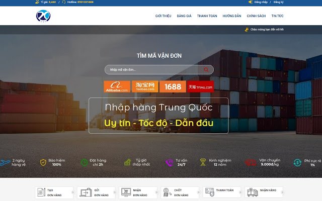 Tiện ích đặt hàng Nhập Hàng 365  from Chrome web store to be run with OffiDocs Chromium online