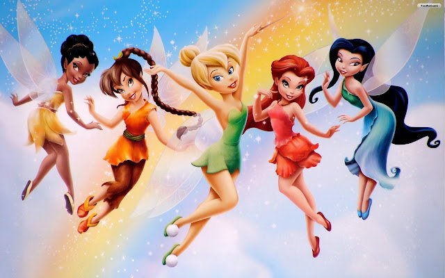 Tinkerbell Theme  from Chrome web store to be run with OffiDocs Chromium online