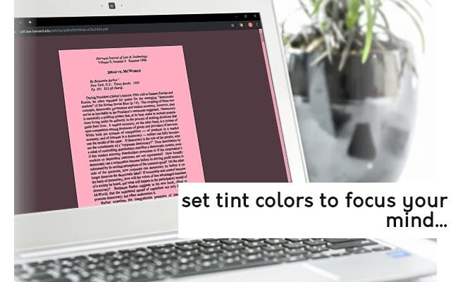 Tint Timer  from Chrome web store to be run with OffiDocs Chromium online