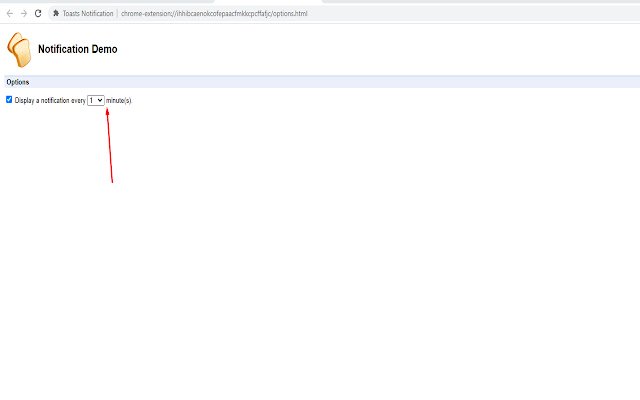 Toasts Notification  from Chrome web store to be run with OffiDocs Chromium online