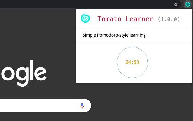 Tomato Learner  from Chrome web store to be run with OffiDocs Chromium online