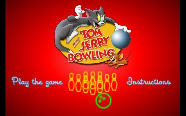 Tom Jerry Bowling من متجر Chrome الإلكتروني ليتم تشغيله باستخدام OffiDocs Chromium عبر الإنترنت