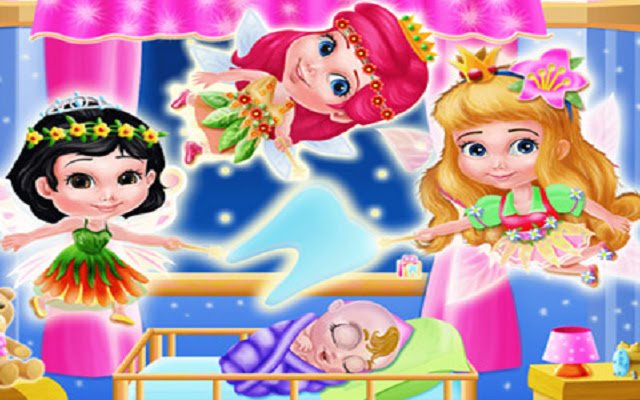 Tooth Fairies Princesses من متجر Chrome الإلكتروني ليتم تشغيلها باستخدام OffiDocs Chromium عبر الإنترنت