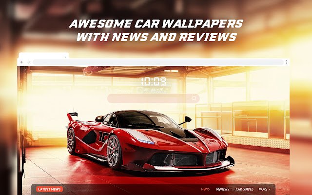 Top Car Wallpapers with News  Reviews  from Chrome web store to be run with OffiDocs Chromium online