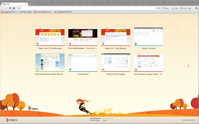 Torch Fields  from Chrome web store to be run with OffiDocs Chromium online