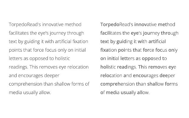 TorpedoRead  from Chrome web store to be run with OffiDocs Chromium online