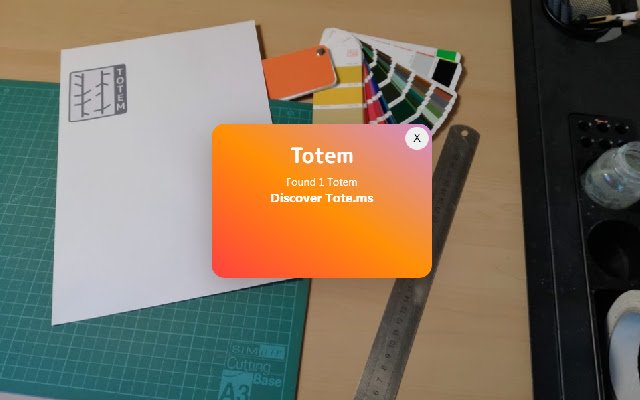 Totem Scanner  from Chrome web store to be run with OffiDocs Chromium online