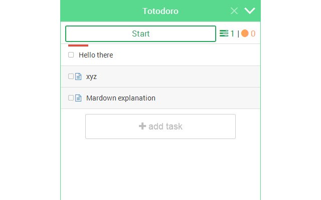 Totodoro  from Chrome web store to be run with OffiDocs Chromium online