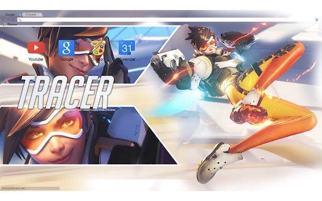 Tracer Overwatch 1920x1080  from Chrome web store to be run with OffiDocs Chromium online