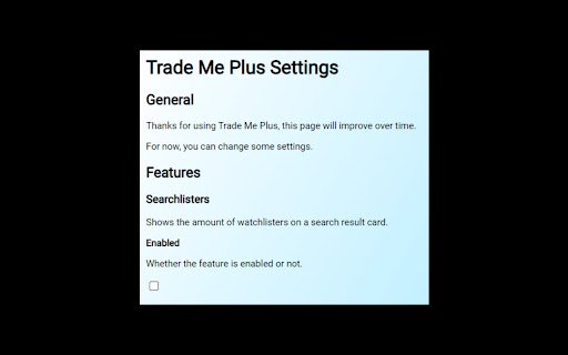TradeMe Plus from Chrome web store to be run with OffiDocs Chromium online TradeMe Plus from Chrome web store to be run with OffiDocs Chromium online
