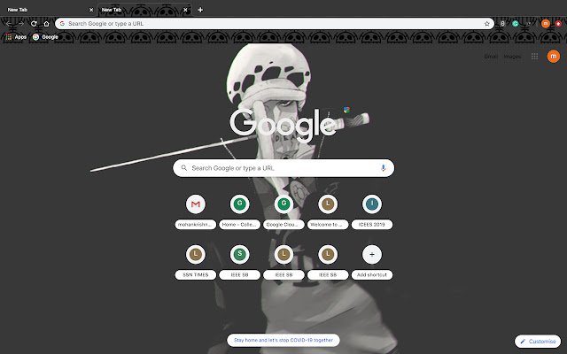 Trafalgar Law OnePiece Dark theme from Chrome web store to be run with OffiDocs Chromium online Trafalgar Law OnePiece Dark theme from Chrome web store to be run with OffiDocs Chromium online