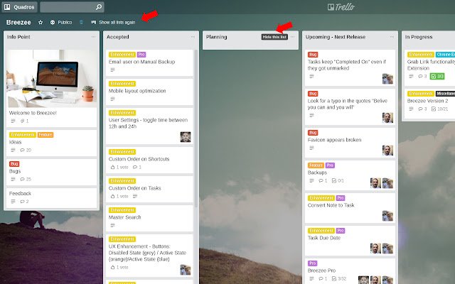 Trello Flow  from Chrome web store to be run with OffiDocs Chromium online