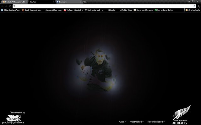 Tribute to All Blacks,Sonny Bill Williams  from Chrome web store to be run with OffiDocs Chromium online