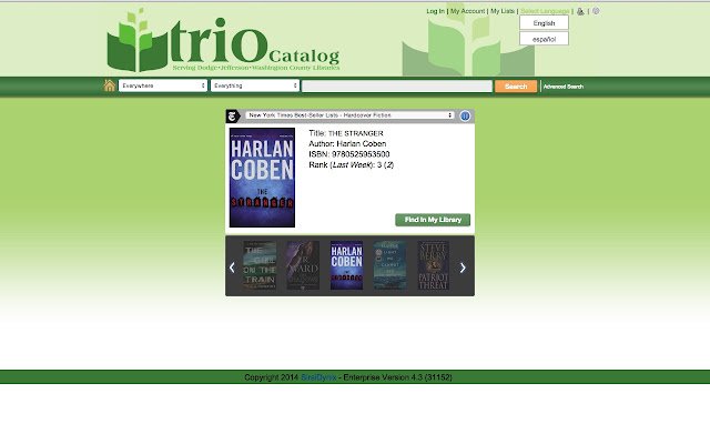 Trio Catalog  from Chrome web store to be run with OffiDocs Chromium online