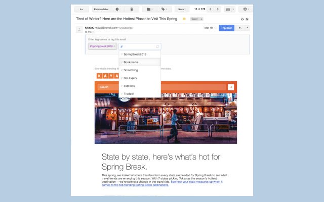 TripStitch  from Chrome web store to be run with OffiDocs Chromium online