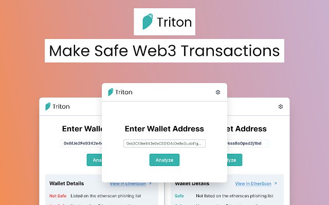 Triton  from Chrome web store to be run with OffiDocs Chromium online